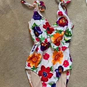 Kortni Jeane High Waisted One-Piece